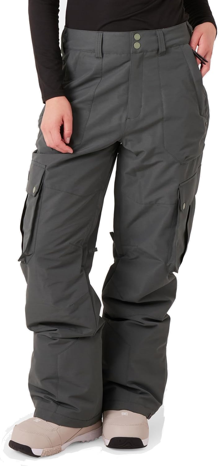 Roxy Women's Trooper Cargo Snowboard Pant – 10k Waterproof, Insulated, Pfas-free