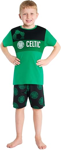 Get Trend Boys Outfits with T Shirt and Shorts Breathable Comfy Summer Boy Set 2 Piece Set Soccer Gifts for Kids Teens