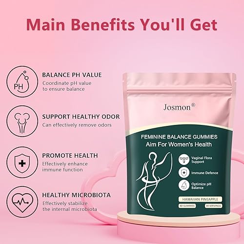 Miniatura 7 de Gomitas probióticas y olmo resbaladizo para mujer, gomitas de equilibrio femenino prémium para mujeres