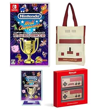 Switch ファミコン世界大会 SE トートバッグ+Amazon特典アクスタ Amazon.co.jp: Nintendo World Championships ファミコン世界