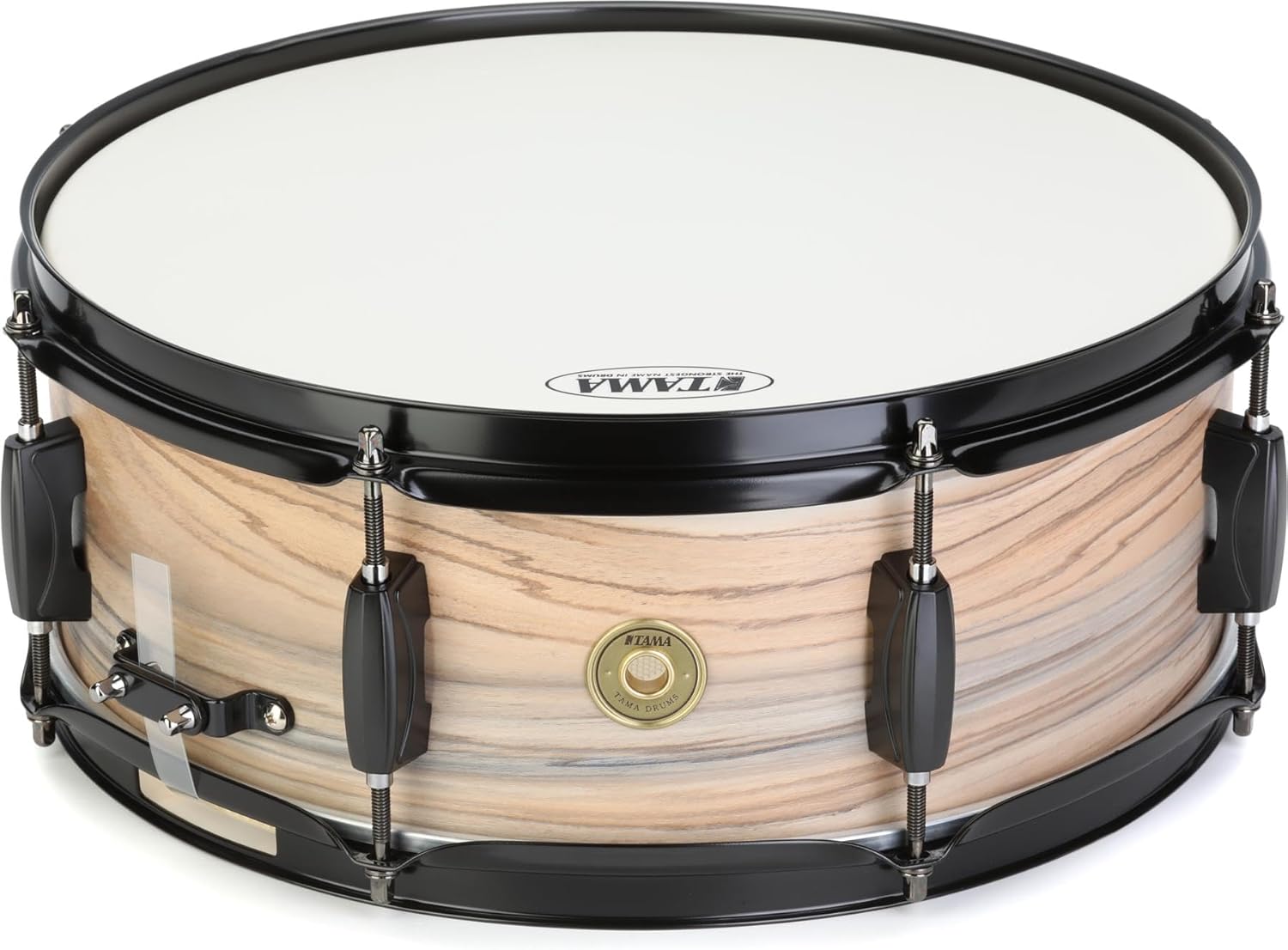 Tama Woodworks Snare Drum - 5.5 x 14-inch - Natural Zebrawood Wrap