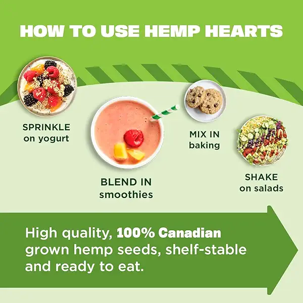 Manitoba Harvest Organic Shelled Hemp Seed, 340 GR 6