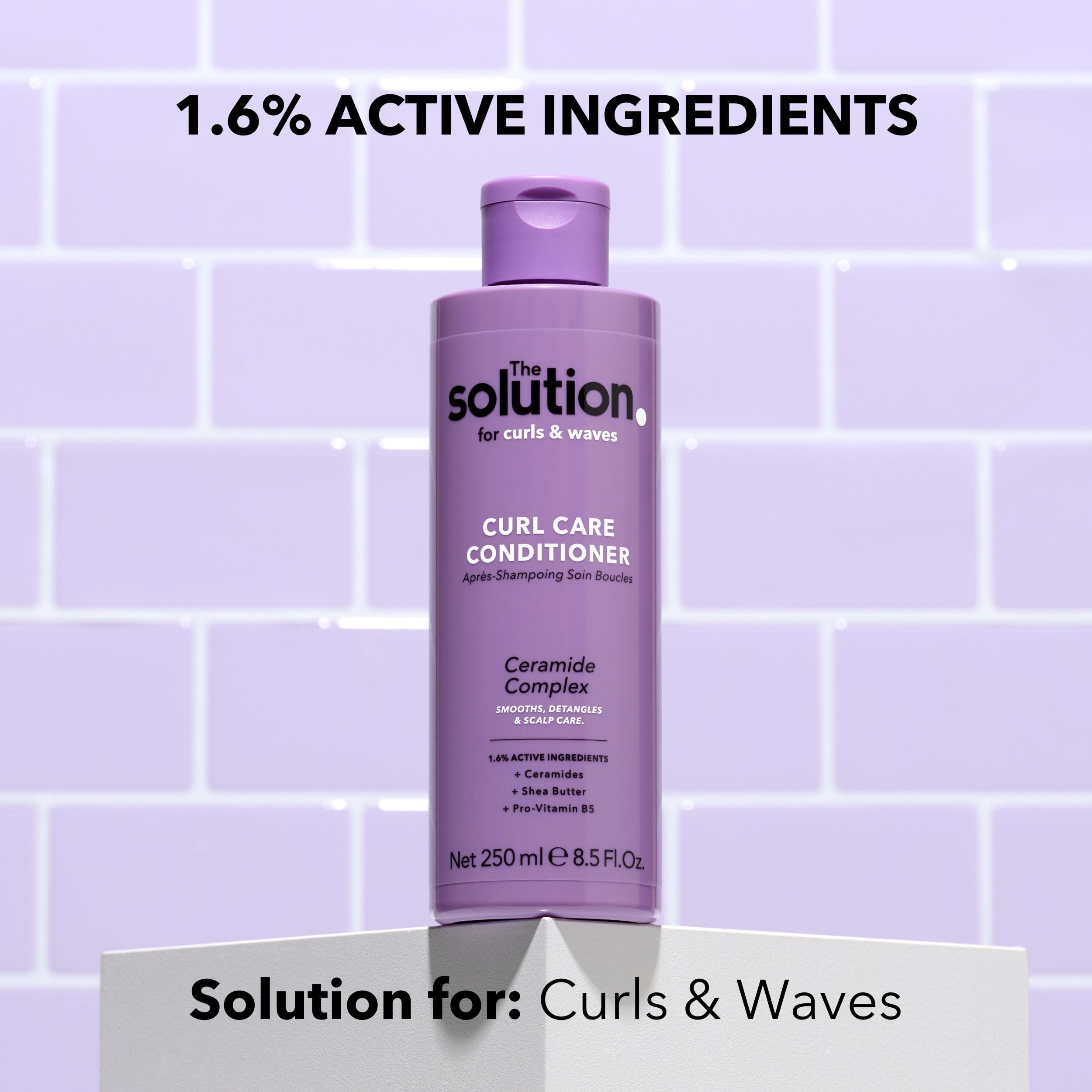 The Solution Curl Care Conditioner 250ml, white, 250 ml (Pack of 1) - Image 2