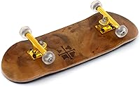 Vista 2 de Teak Tuning Diapasón Pro de 32mm Completo - Totalmente Ensamblado con Componentes de Nivel Pro - Diapasón de Madera en Forma Pro (32x97mm), Ruedas