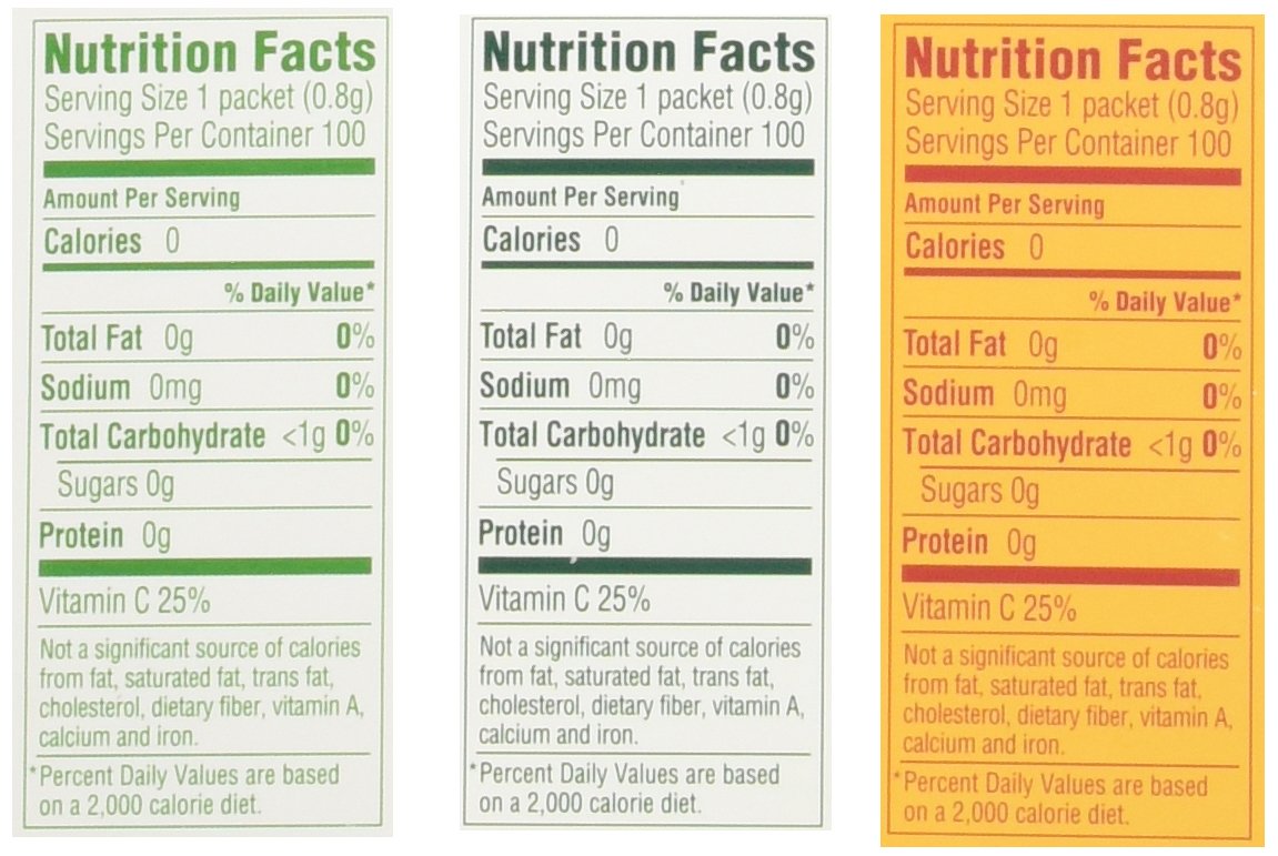True Lemon, True Lime & True Orange Dispenser Packets 100ct each (3pk)