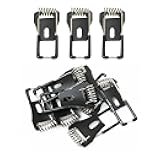 WELWIK 10PCS Black Cold Rolled Steel Spring Clip Embedded Luminaire Bracket Lighting Accessories Suitable for Living Room Bedroom Restaurant