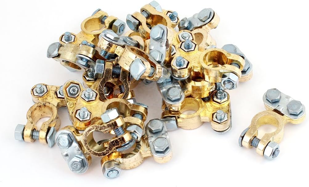 10PCS Car Battery Terminals Positive Clamps 6V 12V