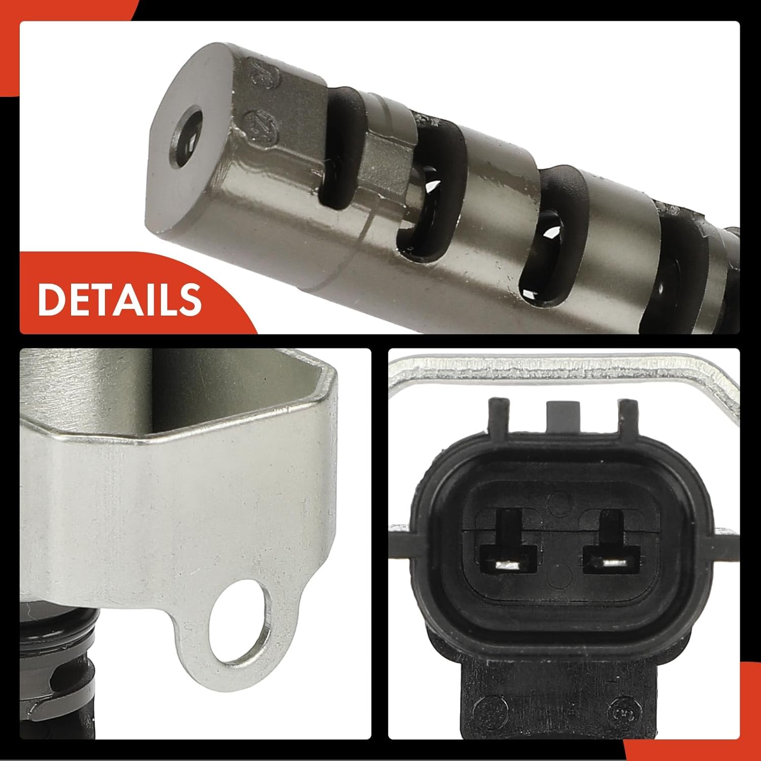 A-Premium Intake Engine Variable Valve Timing (VVT) Solenoid Compatible with Subaru Outback/Legacy 2005-2006, Forester 2004-2005 & Impreza Baja 2004-2006 H4 2.5L Turbocharged