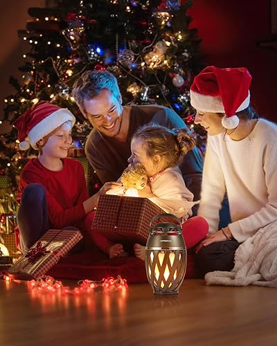 Miniatura 8 de Regalos para hombres altavoz Bluetooth impermeable para exteriores con linterna LED, regalo de cumpleaños genial para él, papá, novio, para patio,