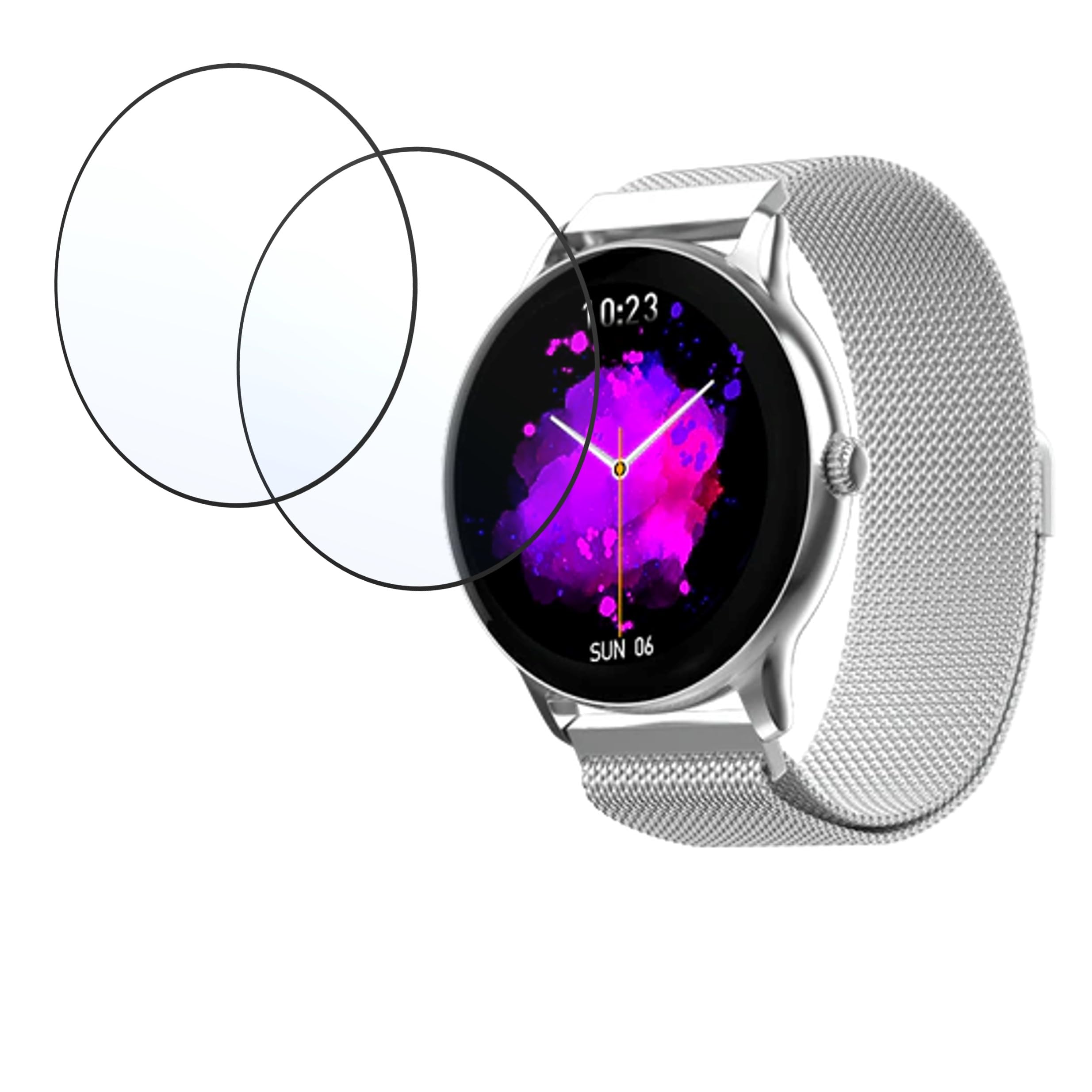 DVTECH® (Pack of 02 Fire Boltt Phoenix AMOLED Ultra Ace Compatible Smartwatch Screen Protector Best Fit(Flexible Screen Protector) (B0CHFC2V87) Amazon Price History, Amazon Price Tracker