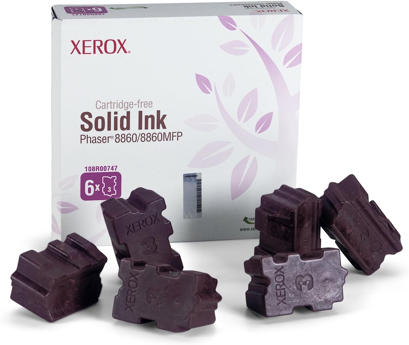 Xerox Phaser 8860/8860 MFP Magenta Solid-Ink (6 Sticks / 14,000 Pages) - 108R00747