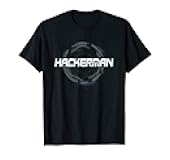 Hackerman - Funny Computer Hacker & White Hat Hacker Gift T-Shirt