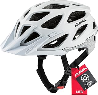 ALPINA Mythos Reflective, Reflective, Optimal Visibility and Safe Bicycle Helmet with Fly Net for Adults