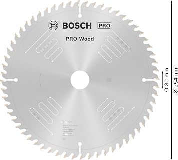 Bosch Daire Testere Bıçağı, Gri, 254x30x3.2 mm, 1 Adet [Enerji Sınıfı A+]