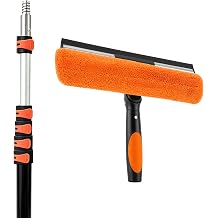 30FT Reach Window Washing Kit, Squeegee with Extension Pole