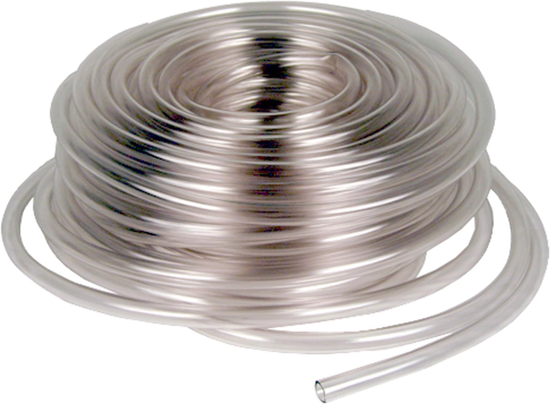 Clear PVC Tubing, 1/4in ID x 10ft