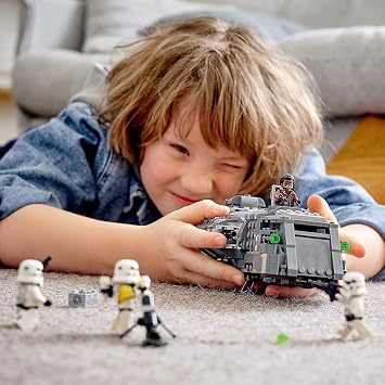 LEGO Star Wars: The Mandalorian Imperial Armored Marauder 75311 Awesome Toy Building Kit for Kids with Greef Karga and Stormtroopers; New 2021 (478 Pieces)