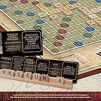 Vista 5 de USAOPOLY Scrabble: Parques Nacionales A partir de 8 años 2-4 jugadores 1 juego, marrón