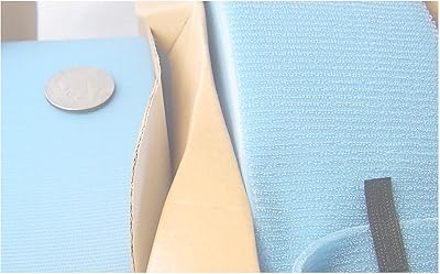 Hook and Loop Tape Blue Both Sides sew on 4