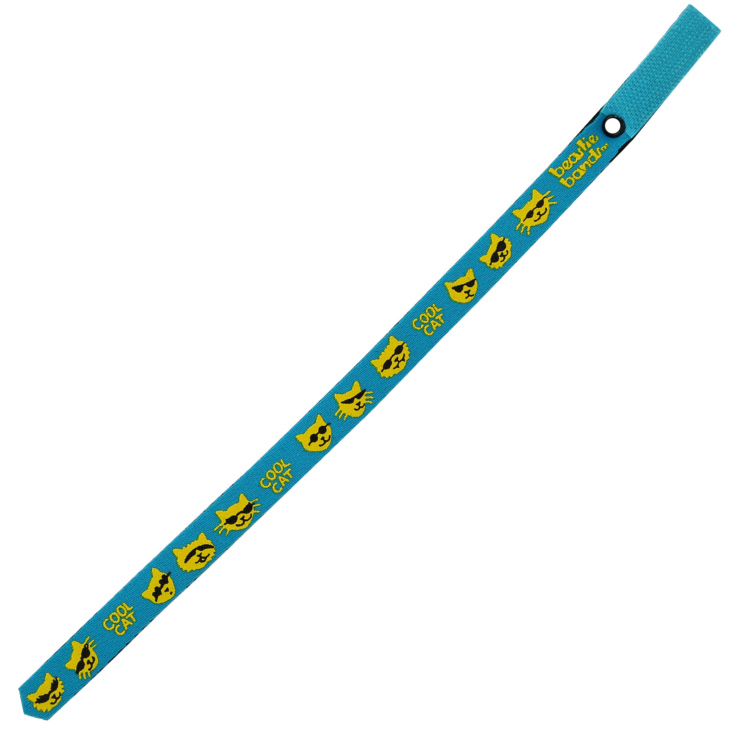 Beastie Band Katzenhalsband Cool Cat (Blaugrün)