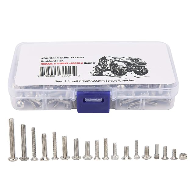 Tornillos de reparación de orugas Traxxas