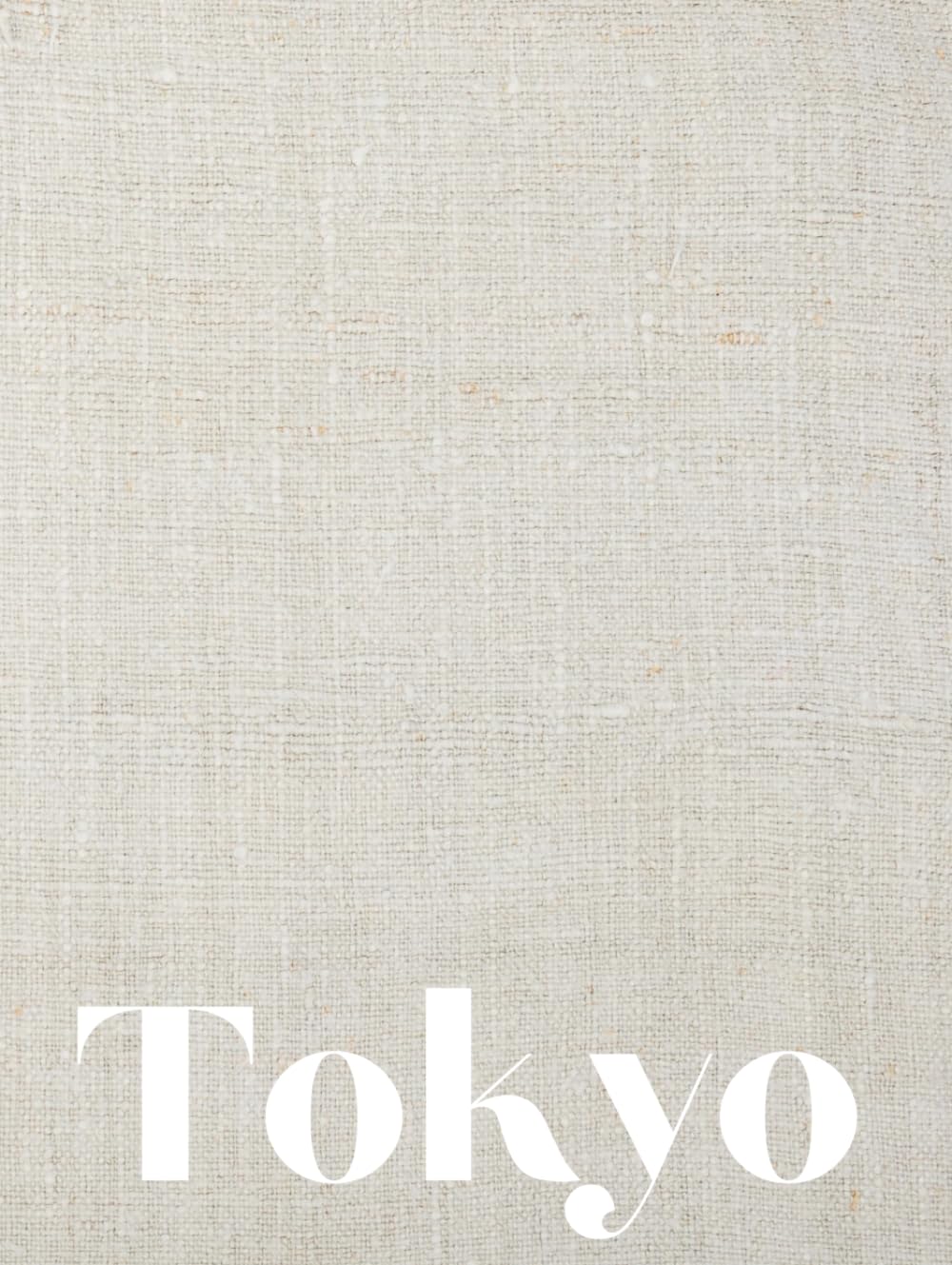 Tokyo: A Decorative Coffee Table Book for Modern Home & Shelf Styling Cream Linen Edition