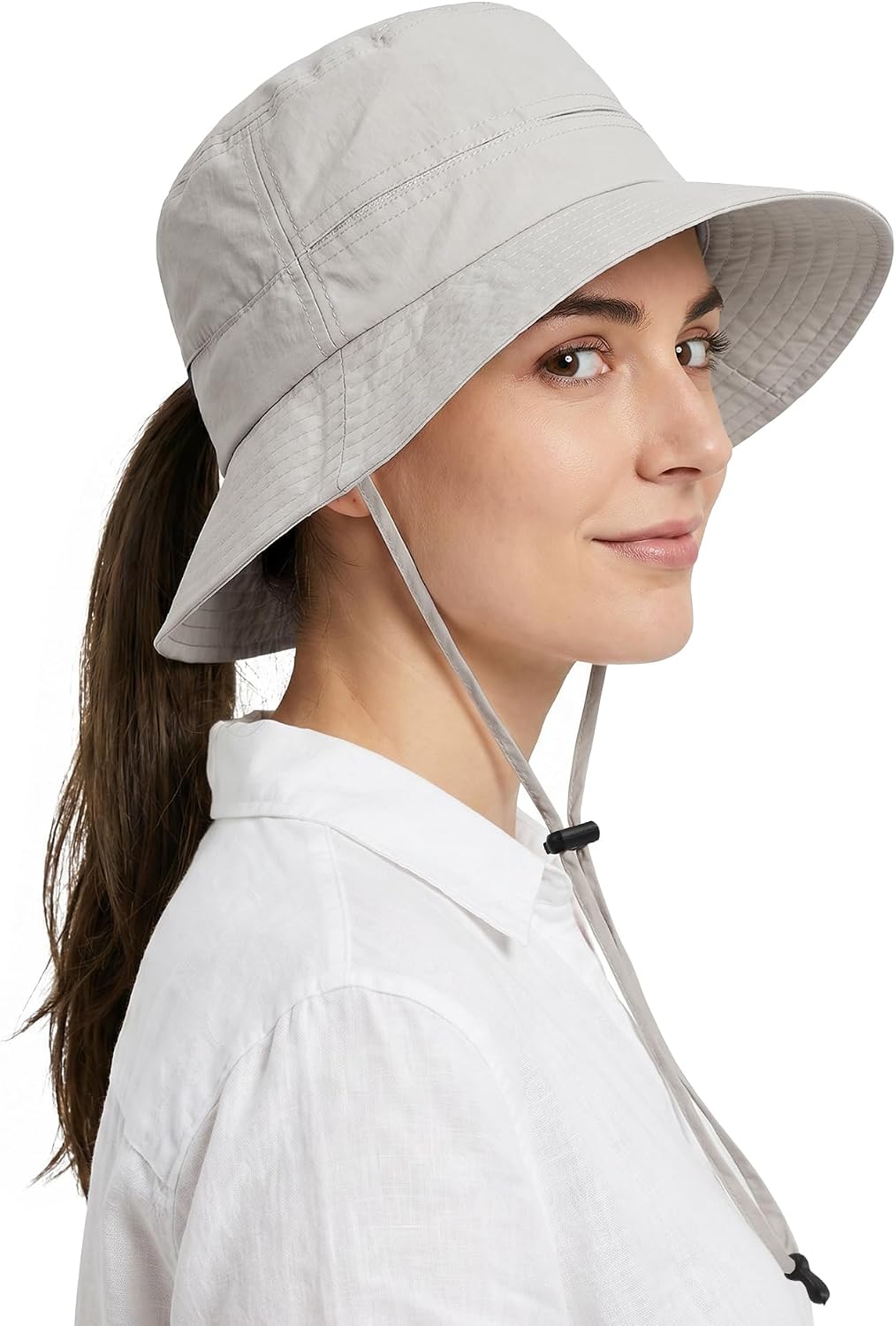 Sombrero de mujer plegable con protección solar UPF50 miniatura 1