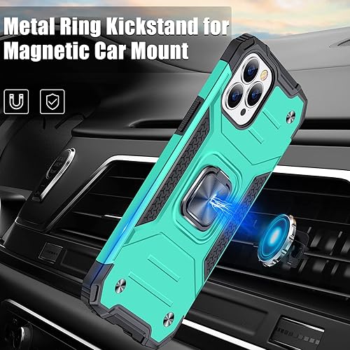 Miniatura 5 de JAME Funda para iPhone 11 Pro Max con protectores de pantalla, 2 unidades, protección contra caídas de grado militar, a prueba de golpes, funda