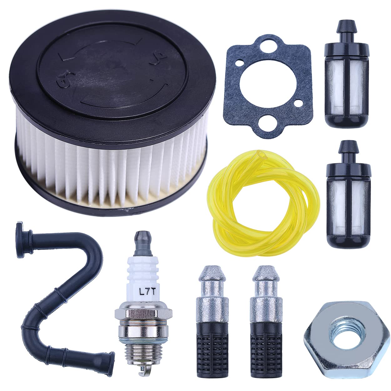 Kit de Filtro de Aire y Combustible Compatible con motosierras MS261, MS271, MS291, MS311, MS341, MS391, MS261C, MS271C y MS362C.