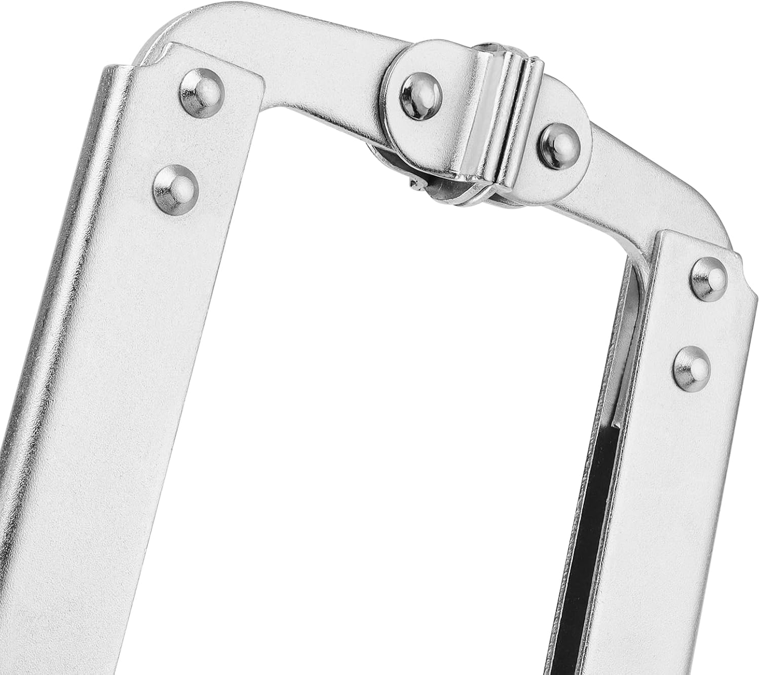 KEILEOHO 3 PCS 18 Inch C Clamp Locking Pliers, Heavy Duty Vise Grip C Clamp with Swivel Pads and TPR Handle, Face Clamps for Woodworking and Welding, Nickel Plated Locking C-Clamps