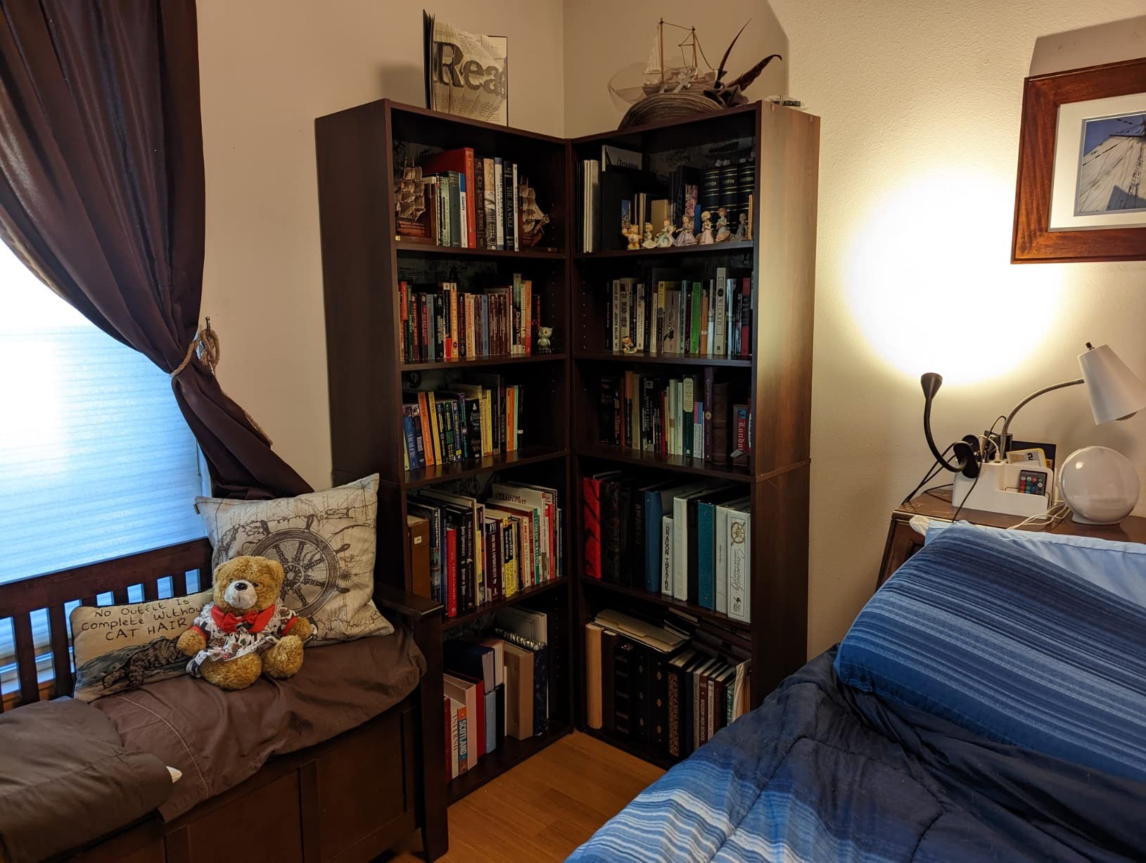 10/mo Finance Sauder Beginnings 3Shelf Bookcase, Cinnamon Cherry