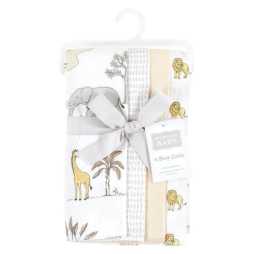 Miniatura 606 de Hudson Baby - Paños unisex de franela de algodón para bebé, avión, talla única