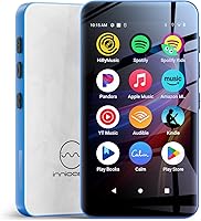 innioasis G5 160GB MP3 Player with WiFi Bluetooth Spotify Pandora Kids Parental Controls 4" HD Touchscreen Blue