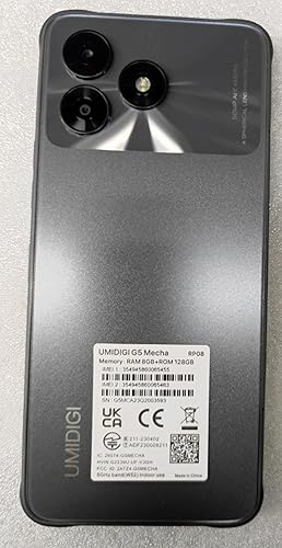 Miniatura 8 de UMIDIGI G5 Mecha - Teléfono celular resistente desbloqueado, Unisoc T606 8+8 GB + 128 GB 6.6 pulgadas FHD Android 13, teléfono resistente al agua