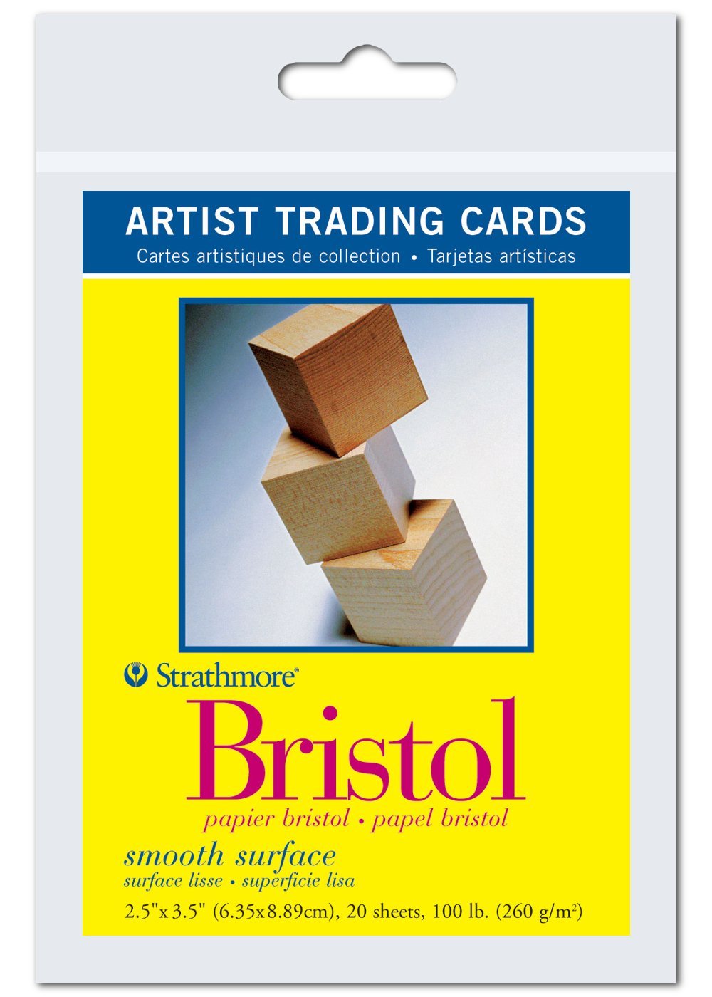 Strathmore Artist Trading Cards, 2.5 x 3.5 Inches Vellum Surface