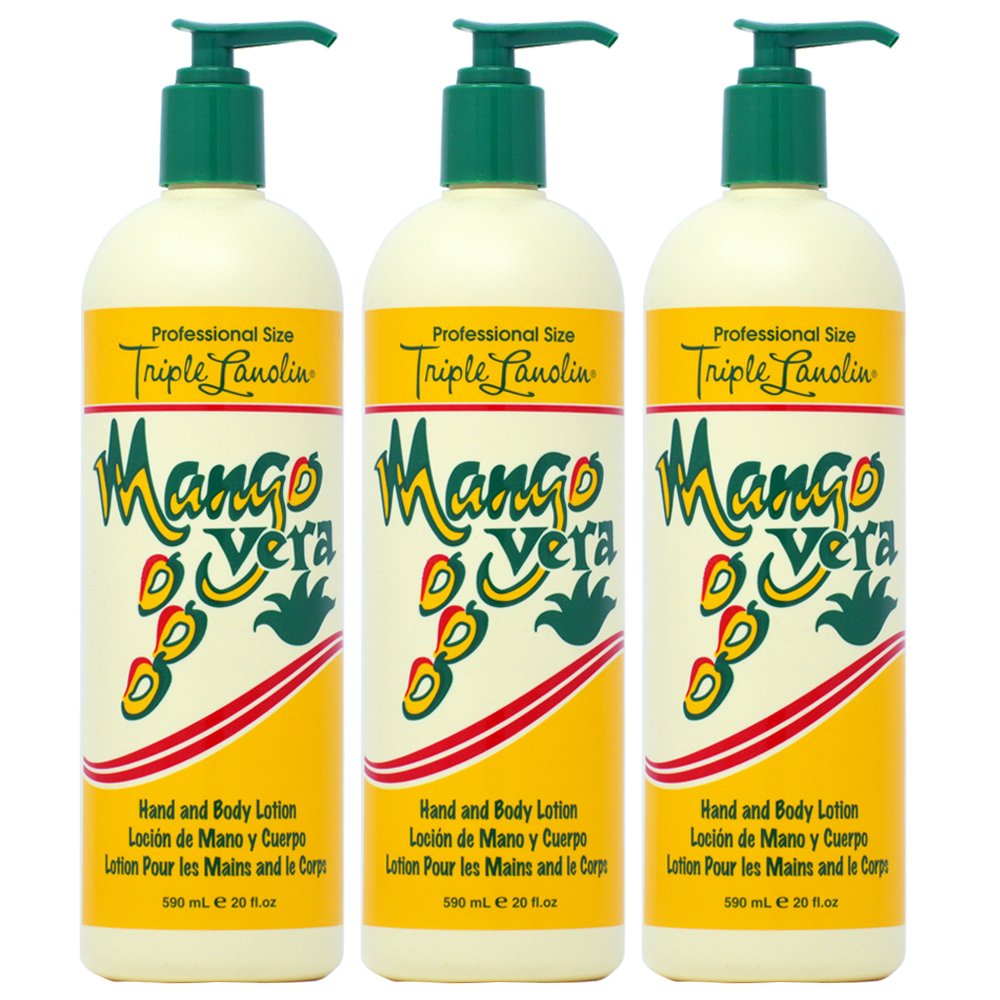 Triple Lanolin Mango Vera Lotion 20oz (Pack of 27)