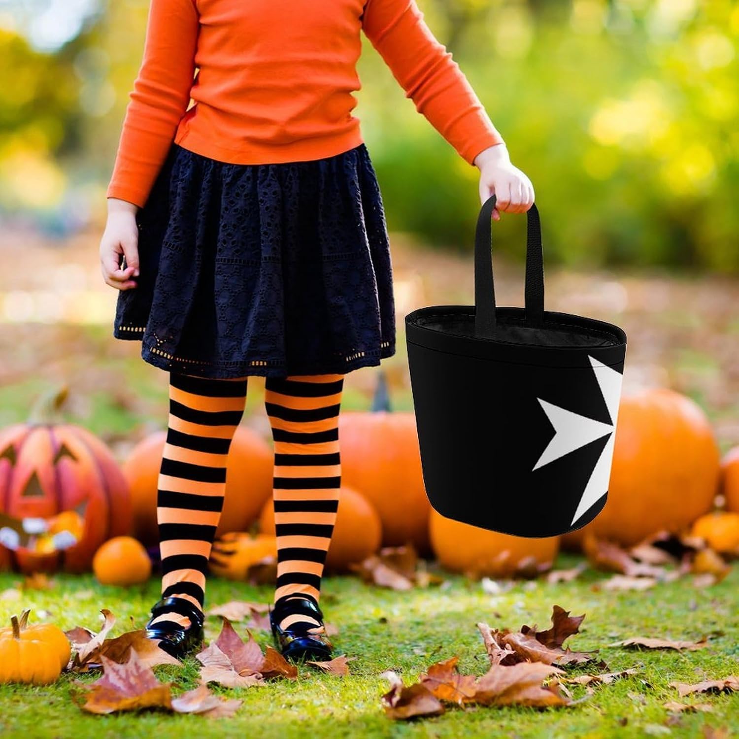 Hospitaller Knights Halloween Treat Bag Reusable Candy Basket Tote Goody Bags Gift Party