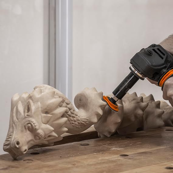 ARBORTECH Contour Sander | 50 mm Mini Random Orbit Sander Attachment for Angle Grinder | SAN.FG.210.20