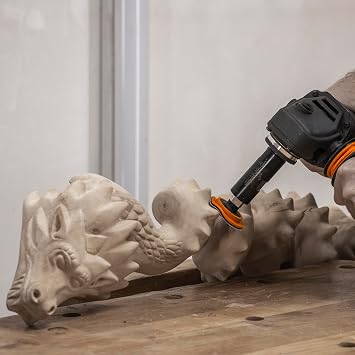ARBORTECH Contour Sander | 50 mm Mini Random Orbit Sander Attachment for Angle Grinder | SAN.FG.210.20