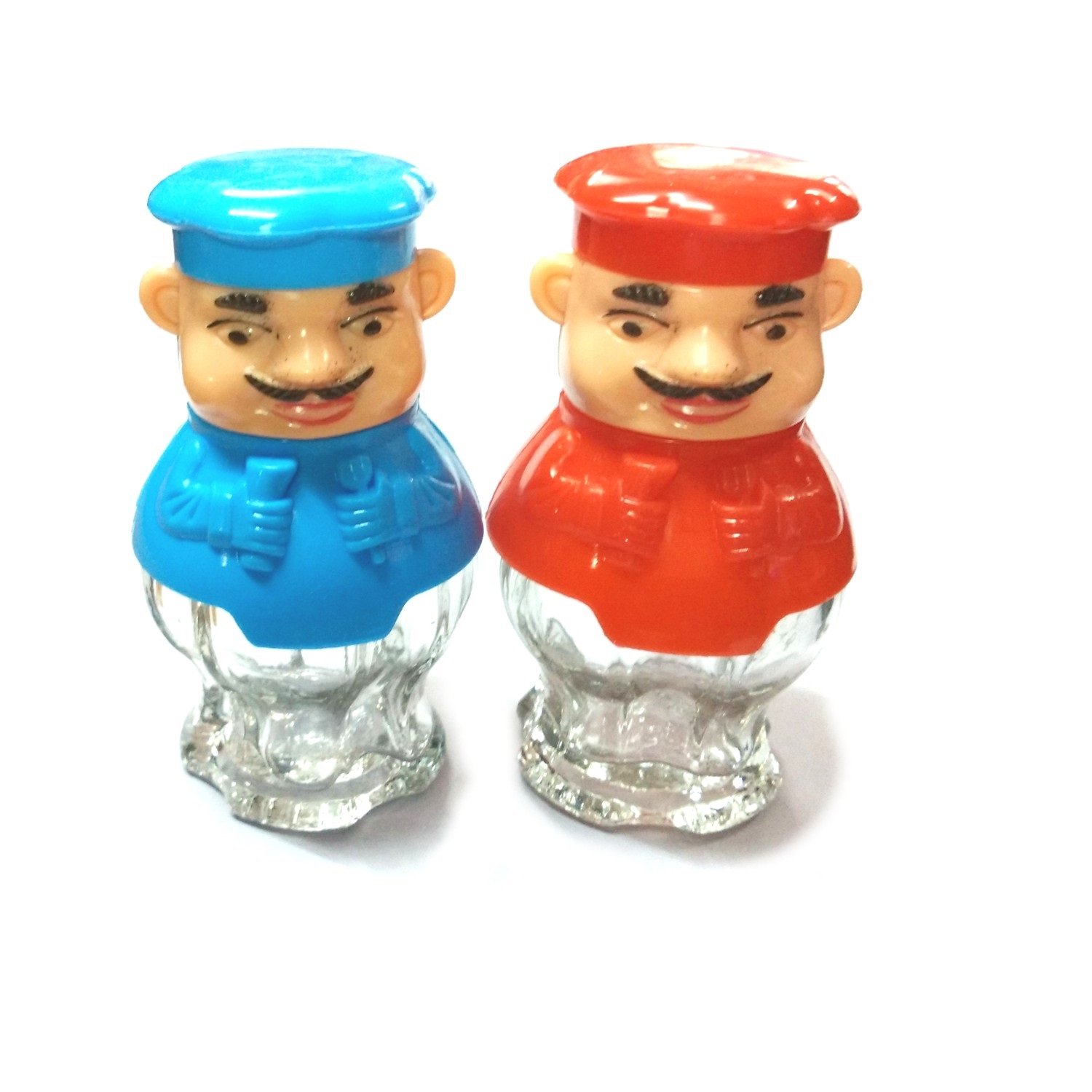 ADITYA INFO™ Cook Shape - Designer Exclusive 2 pcs Salt & Pepper Dispenser