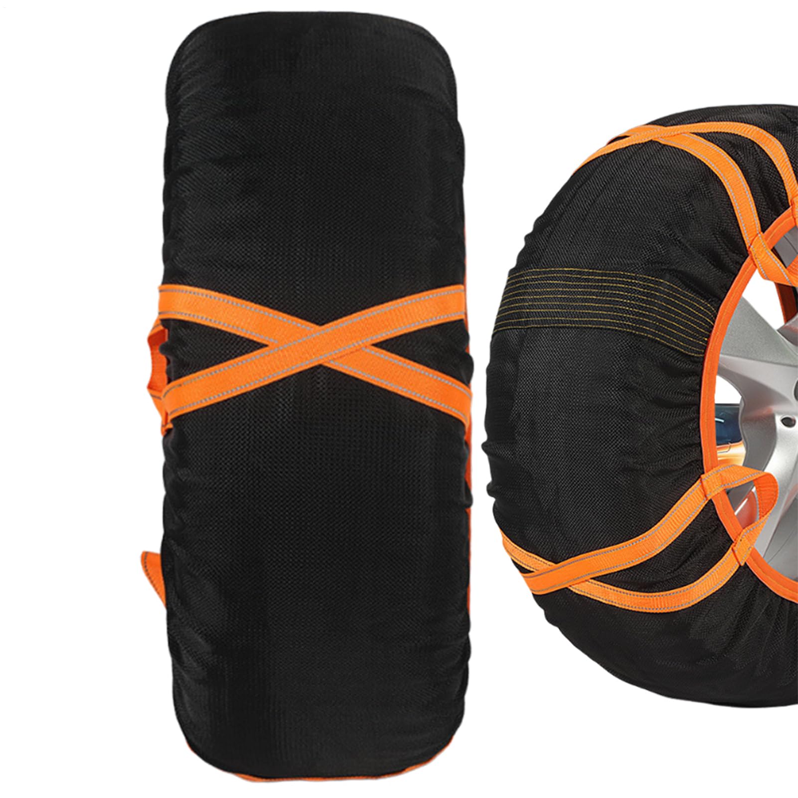 Chaussettes À Neige Pour Voiture Gaine Pneu Résistante Aux Basses