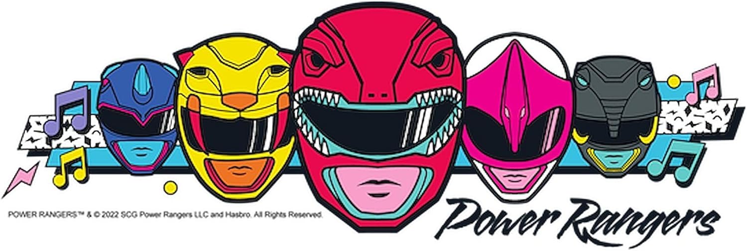 CafePress Power Rangers Linear Helmets Reusable Lunch Box