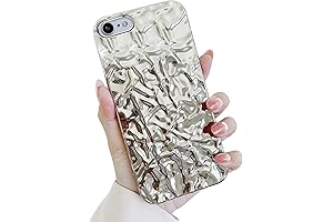 iPhone SE Case for iPhone 7/8 Designer Case - 3D Tin Foil...