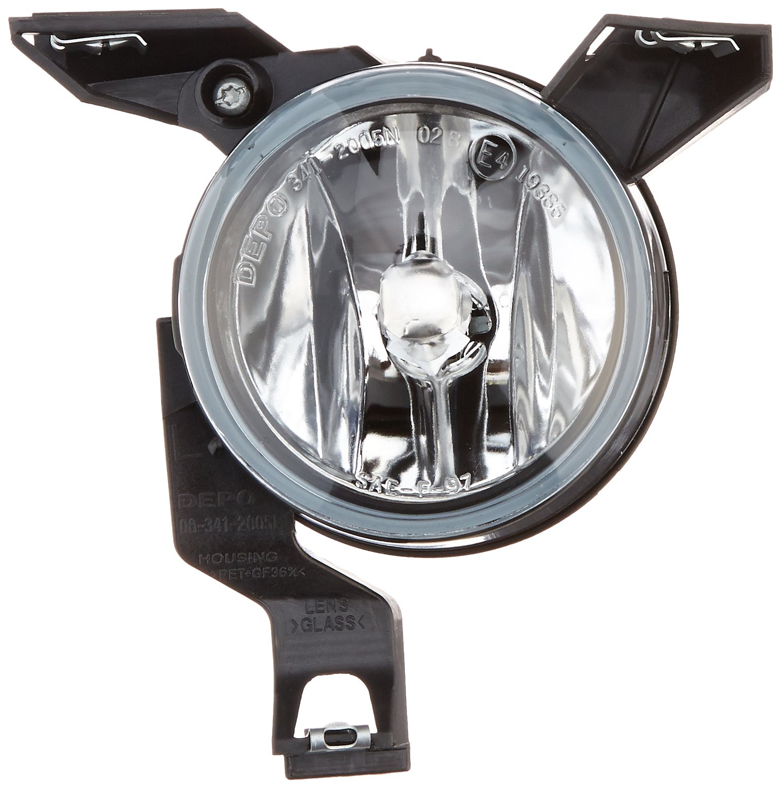 DEPO 312-2005R-AC Replacement Passenger Side Fog Light Assembly - View #3