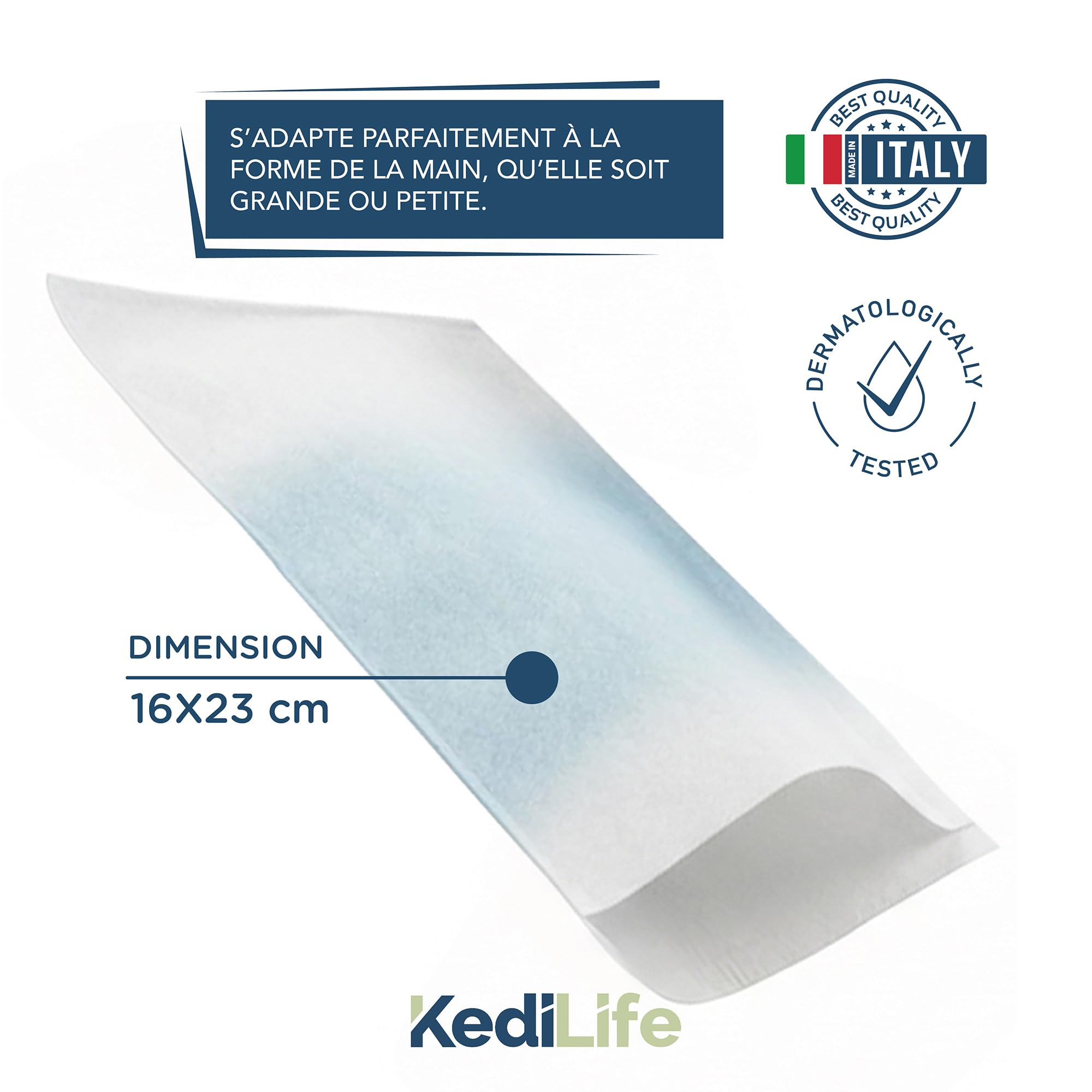 200x Gants de Toilette Jetables Pré-Savonnés - Gant Jetables Toilette pour Soins à Domicile, Patients Alités, Post-Opératoire ou Voyage - 4 Paquets de 50 Manchons Hygiéniques à Usage Unique