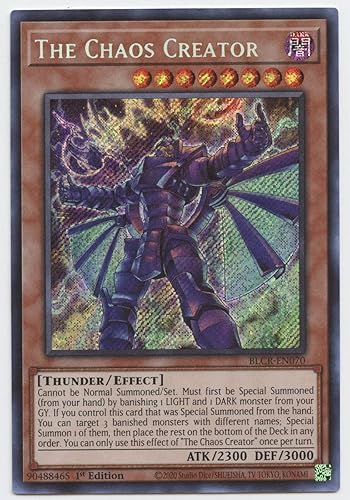 The Chaos Creator - BLCR-EN070 - Secret Rare - 1ª edición