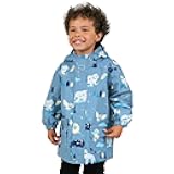Waterproof Fleece Lined Rain Jacket, Raincoat for Kids
