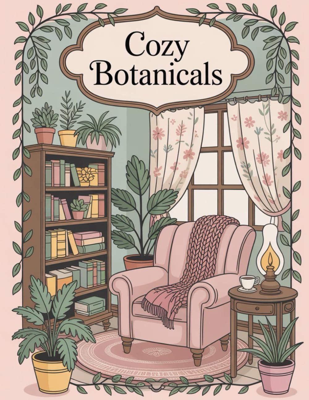 Cozy Botanicals: Vintage interiors and relaxing scenes
