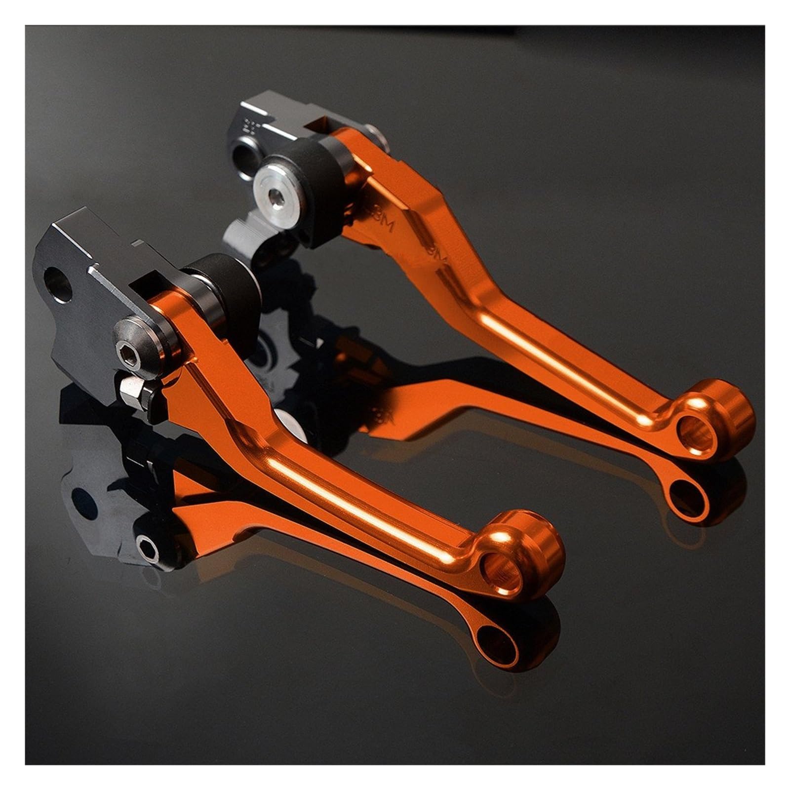 Tingyus E Motorbik Brak Lever For Dt125 1987-2005 Cnc Aluminum Motorcycl Dirtbik Dirt Pit Bik Motocross Pivot Brak Clutch Levers(E)
