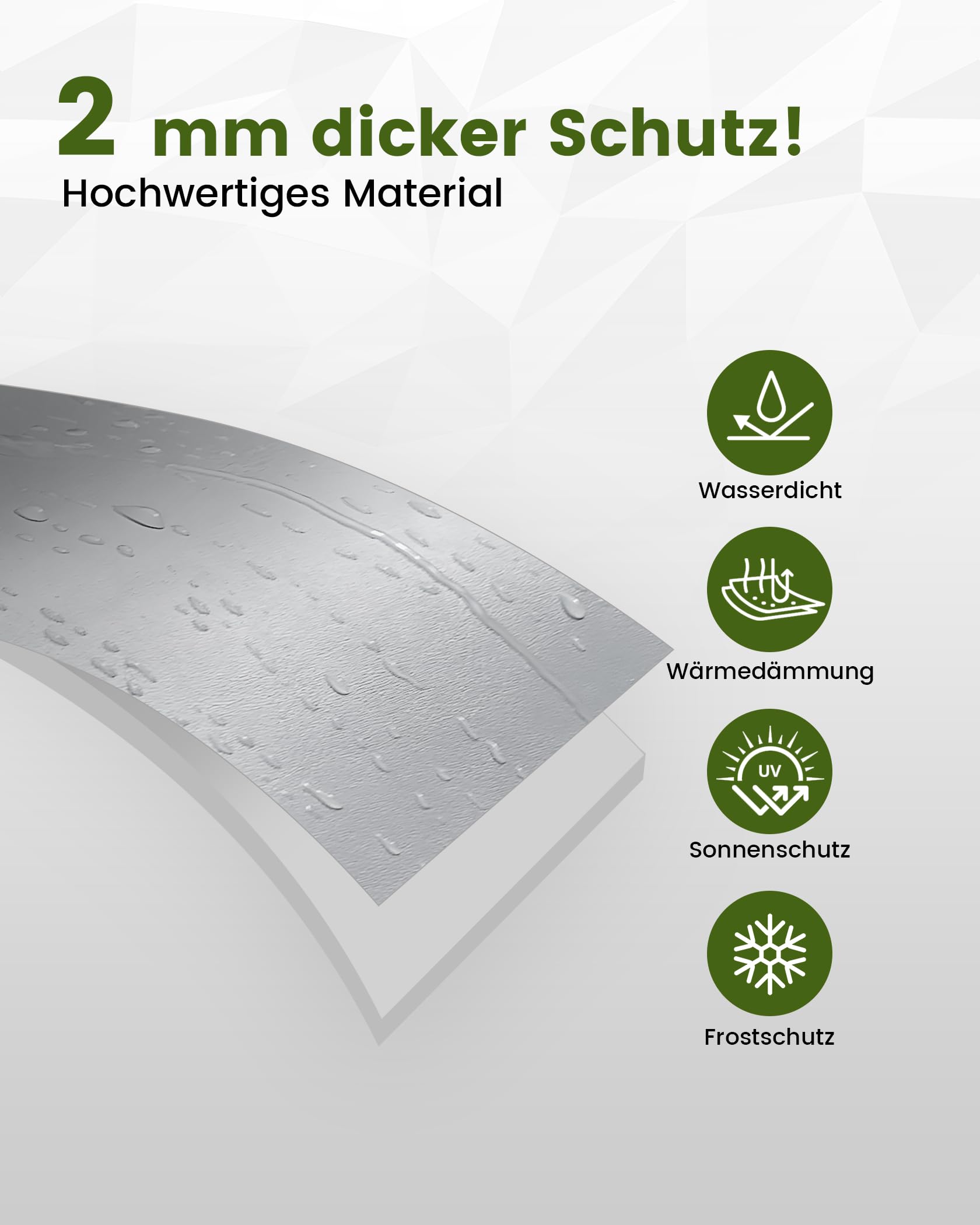 Frontscheibenabdeckung Thermomatte Wohnmobil Zubehör，Umfassender Schutz vor Sonnen, Kalt und Staub, Graue Scheibenabdeckung Geeignet für FIAT Ducato X290 ab 2014
